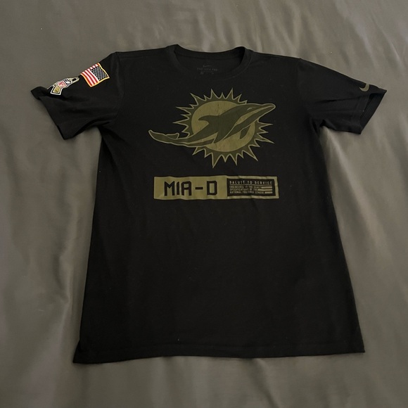 Miami Dolphins Nike NFL Salute to Service t-shirt - Picture 1 of 6
